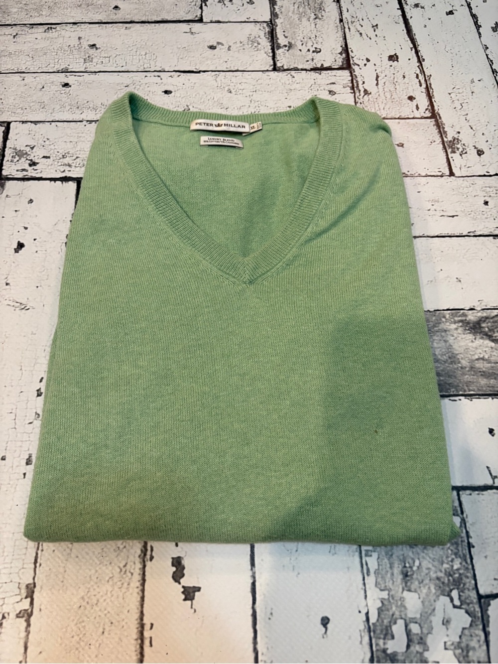 Peter Millar Luxury Blend- V Neck Sweater Vest XL